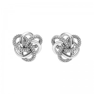 Lagos S/S LOVE KNOT 10MM STUD EARRINGS