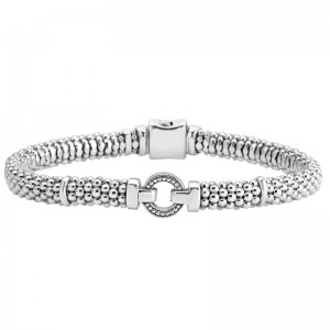 Lagos Sterling Silver Caviar Bracelet